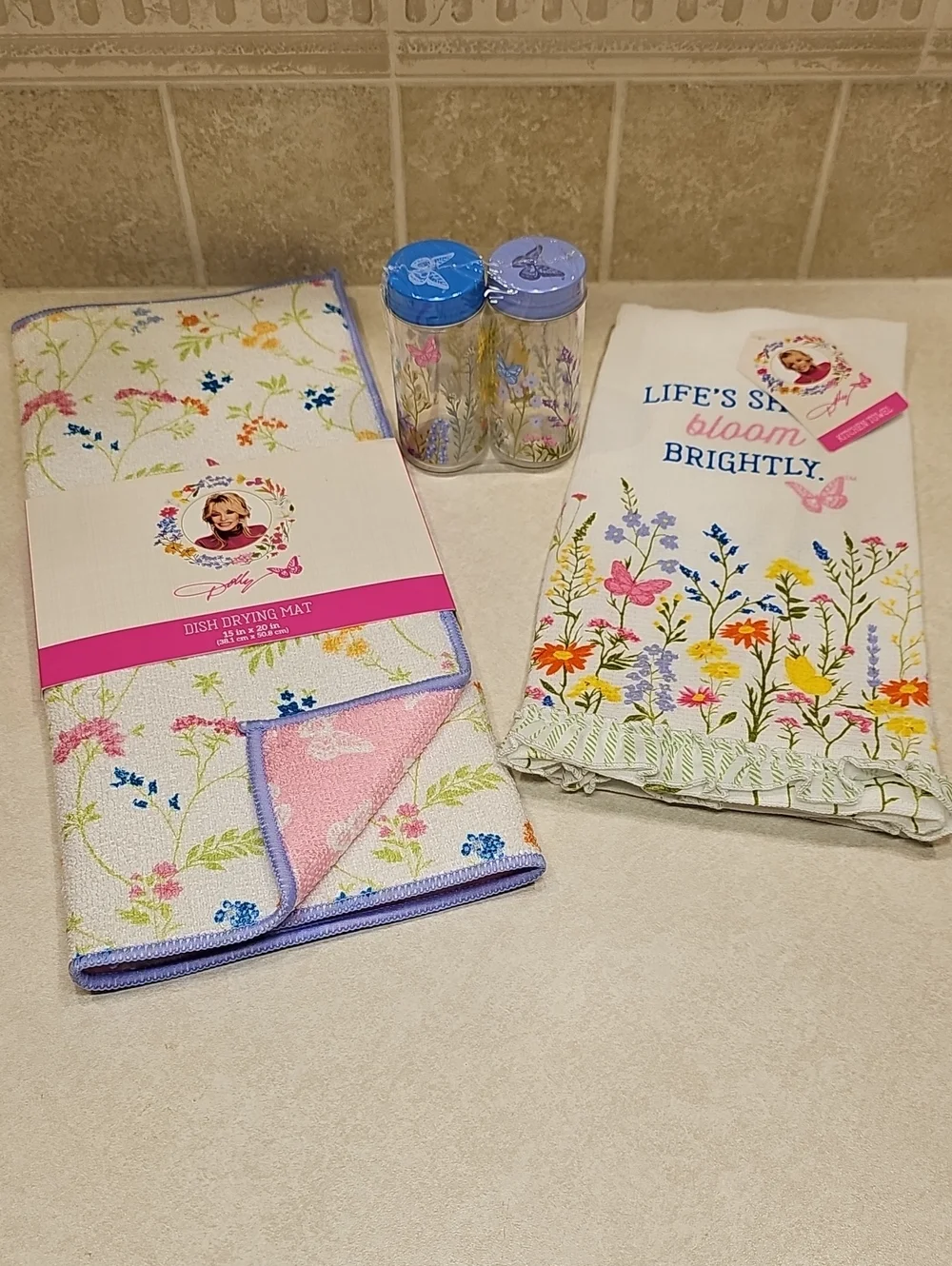 Dolly Parton Wildflower 4pc. Kitchen Collection